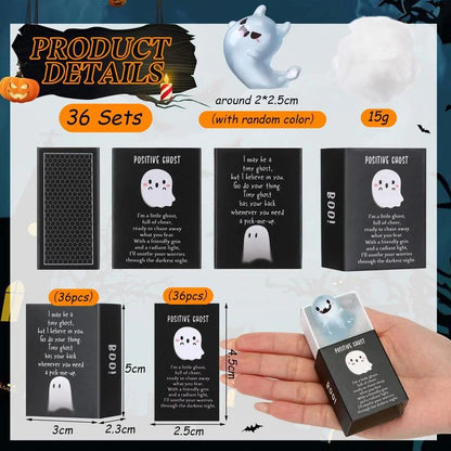 🎃Halloweenský výprodej👻Minifigurky duchů svítících ve tmě s krabičkou