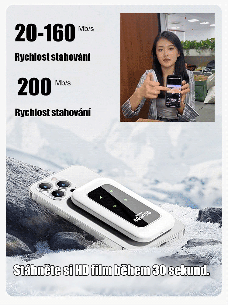 [Lze použít, když jej zapnete, zdarma na celý život] Všechny přenosné wifi Netcom